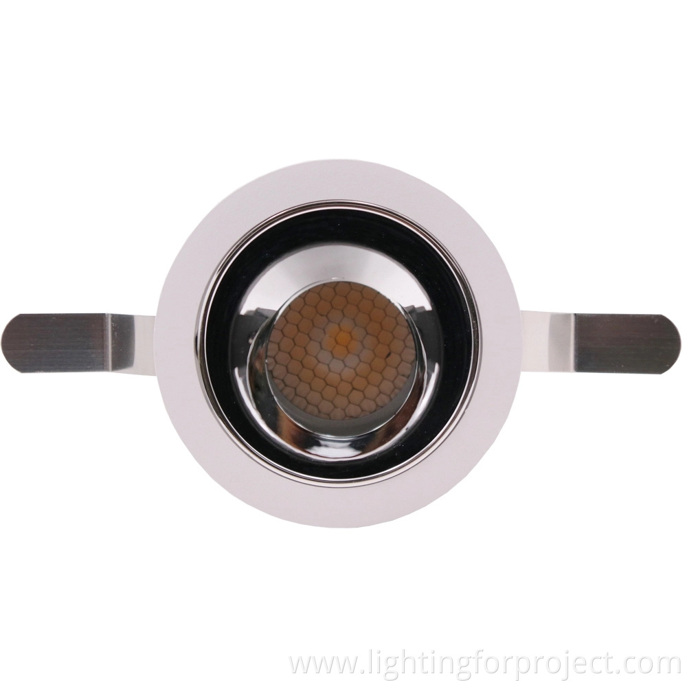 HSONG new Recessed anti-glare 12W 15W cutout 75mm LED Down Lights